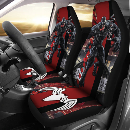 Venom Car Seat Covers Custom For Fans Ci221223-05