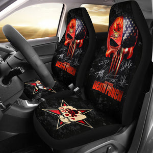 Five Finger Death Punch Rock Band Car Seat Cover Five Finger Death Punch Car Accessories Fan Gift Ci120810