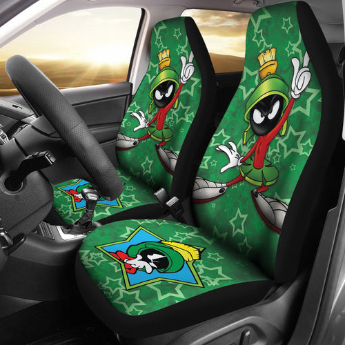 Marvin The Martian Car Seat Covers Custom For Fan Ci221118-02