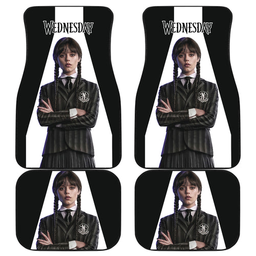 Wednesday Car Floor Mats Custom For Fans Ci221215-08