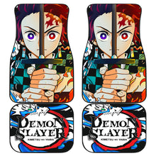 Load image into Gallery viewer, Demon Slayer Anime Car Floor Mats Demon Slayer Kamado Tanjiro Car Accessories Fan Gift Ci123107