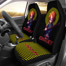 Load image into Gallery viewer, Chucky Horror Film Minimal Car Seat Covers Chucky Horror Film Car Accesories Ci091421