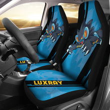 Load image into Gallery viewer, Luxray Pokemon Car Seat Covers Style Custom For Fans Ci230118-06