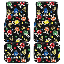 Load image into Gallery viewer, M&amp;M Chocolate Pattern Fantasy Car Floor Mats Car Accessories Ci220506-01