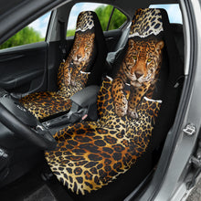 Load image into Gallery viewer, Leopard Wild Car Seat Covers Car Accessories Ci220519-09