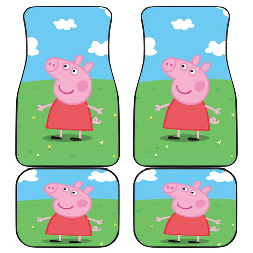 Peppa Pig Car Floor Mats Custom For Fans Ci221213-08