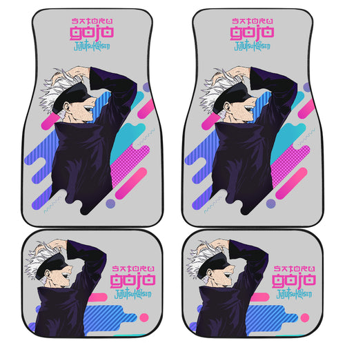 Satoru Gojo Jujutsu KaiSen Car Mats  Anime Mats Ci0629