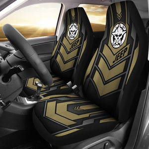 Jeep Skull Gobi Color Car Seat Covers Car Accessories Ci220602-17