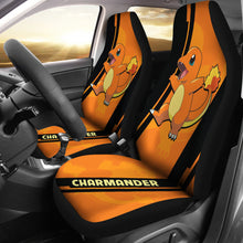 Load image into Gallery viewer, Charmander Pokemon Car Seat Covers Style Custom For Fans Ci230116-06
