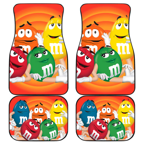 M&M Chocolate Funny Car Floor Mats Car Accessories Ci220506-08