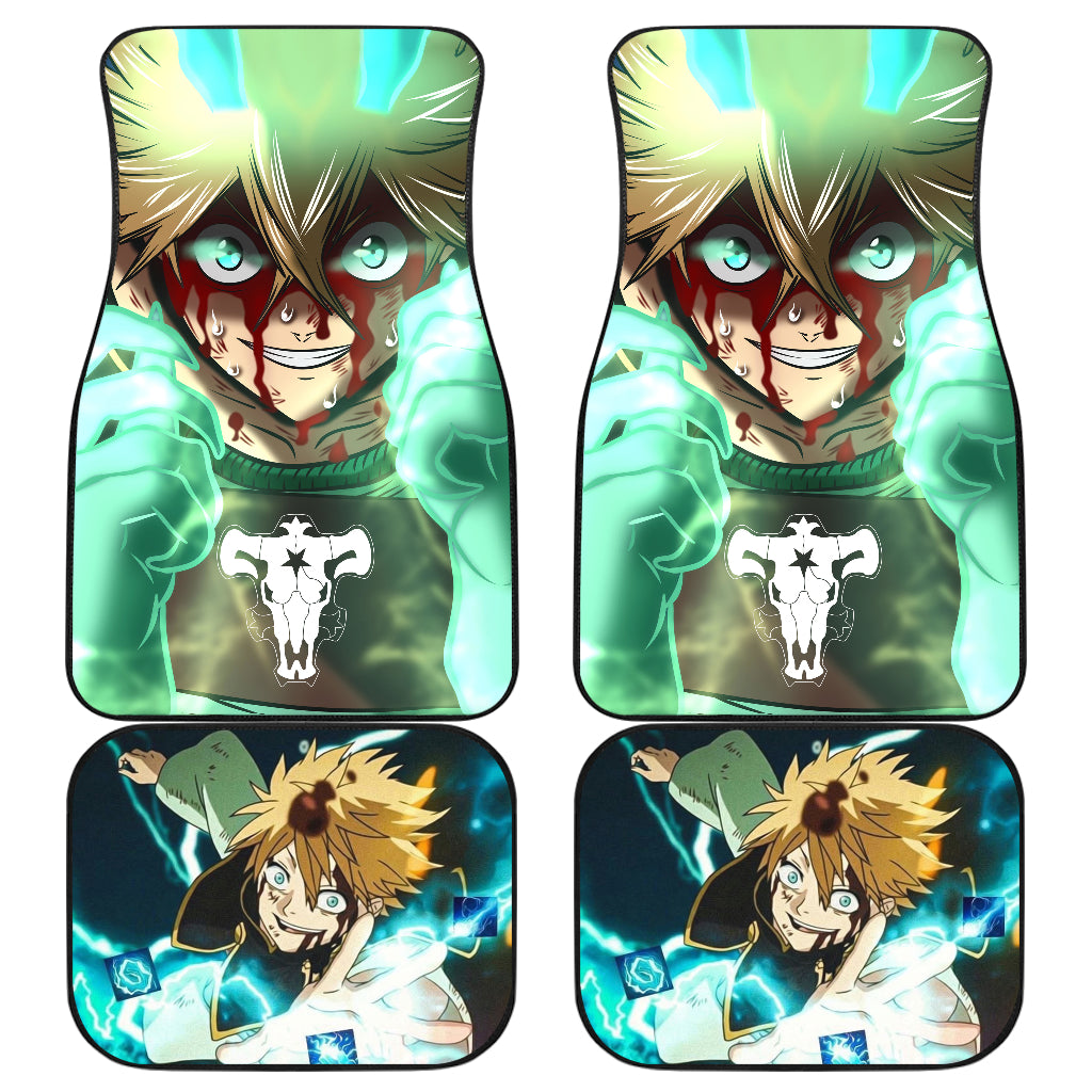 Black Clover Car Seat Covers Luck Voltia Black Clover Car Accessories Fan Gift Ci122009