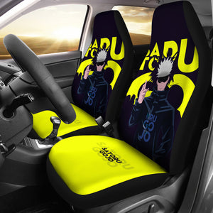 Satoru Gojo Jujutsu KaiSen Car Seat Covers Anime Seat Covers Fan Gift Ci0623