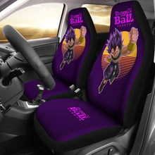 Load image into Gallery viewer, Vegeta Black And White Dragon Ball Anime Car Seat Covers Ci0816