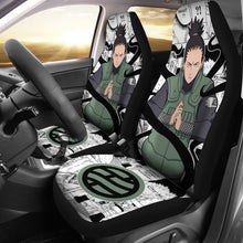 Load image into Gallery viewer, Naruto Anime Car Seat Covers Nara Shikamaru Car Acessories Fan Gift Ci012401