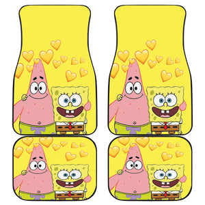 Spongebob Squarepants Car Floor Mats Custom For Fan Ci221123-01
