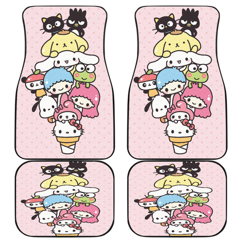 Hello Kitty Friends Cute Car Floor Mats Car Accessories Ci220805-04