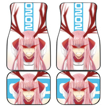 Load image into Gallery viewer, Zero Two Anime Angry Girl Car Floor Mats Fan Gift Ci0719