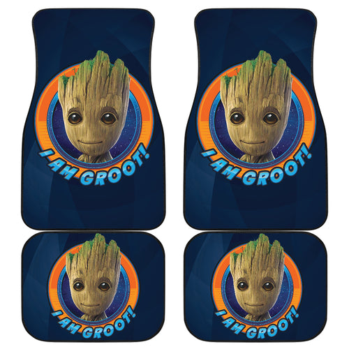 Groot Guardians Of The Galaxy Car Floor Mats Movie Car Accessories Custom For Fans Ci22061405