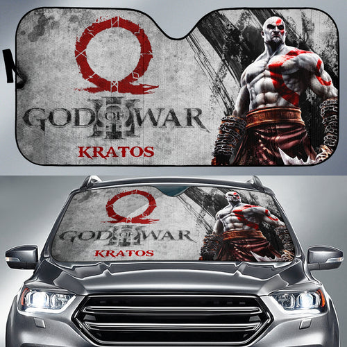 God of War Game Auto Sunshade God of War Car Accessories Ragnarok Art Ci121709