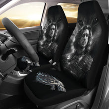 Load image into Gallery viewer, Jon Snow Car Seat Covers  Game Of Thrones Car Accessories Ci221019-01
