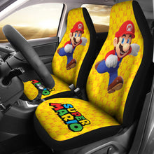 Load image into Gallery viewer, Super Mario Car Seat Covers Custom For Fans Ci221216-06