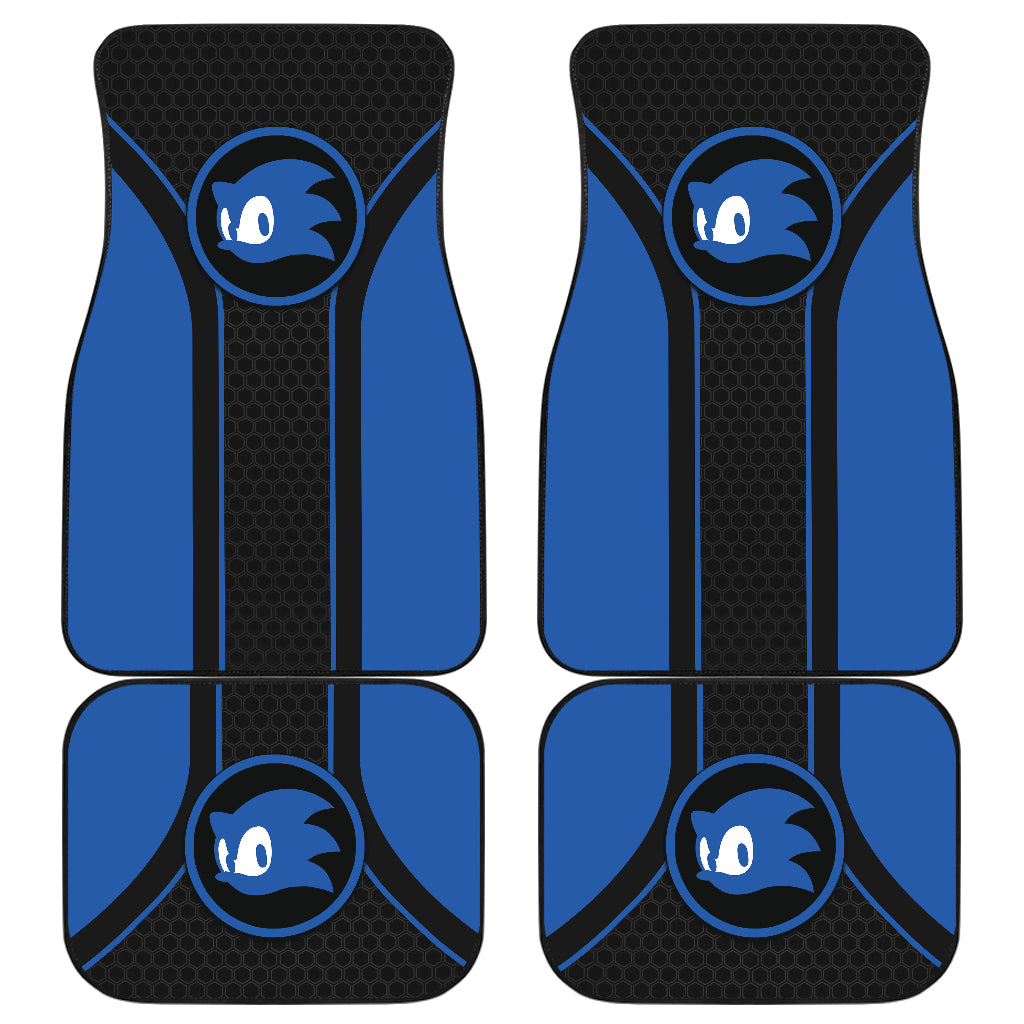 Sonic Logo Car Floor Mats Custom For Fans Ci230104-05a