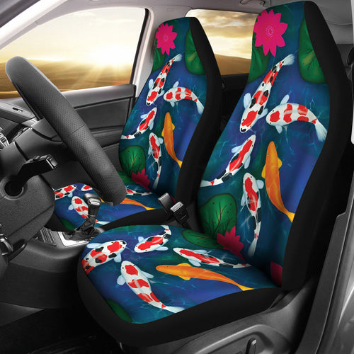 Koi Fish Car Seat Covers Car Accessories Ci230201-03