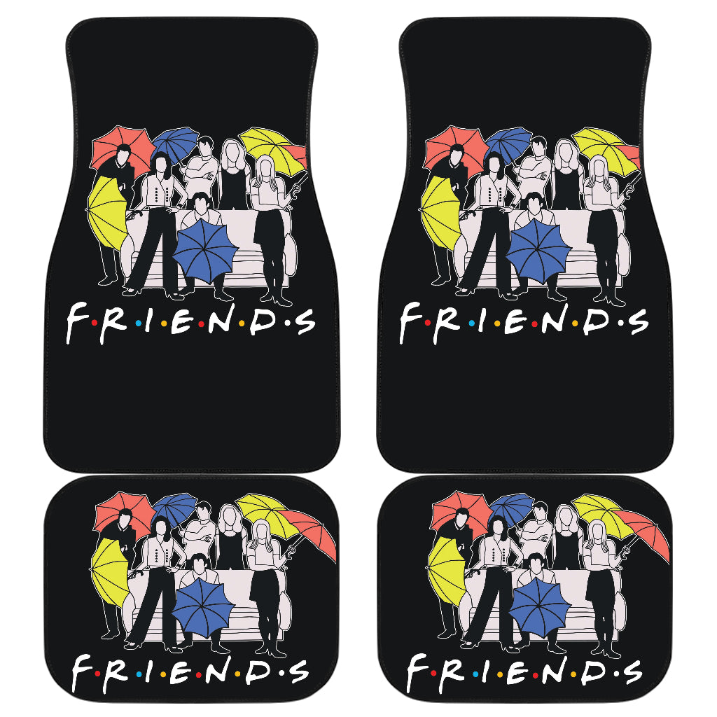 Friends Umbrella Car Floor Mats Car Accessories Ci220630-08
