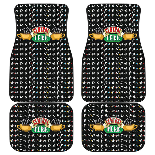 Friends Logo Pattern Central Perk Car Floor Mats Car Accessories Ci220630-05