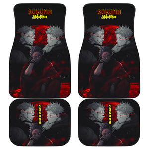 Sukuna Yuji Kaisen Car Floor Mats Jujutsu Kai Sen Anime Fan Car Mats Ci0702