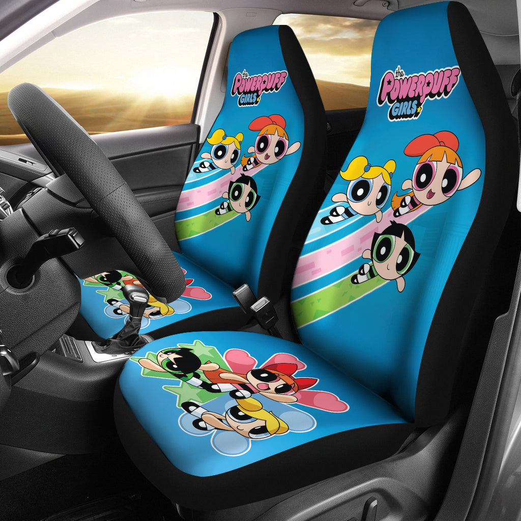 The Powerpuff Girls Car Seat Covers Car Accessories Ci221130-02