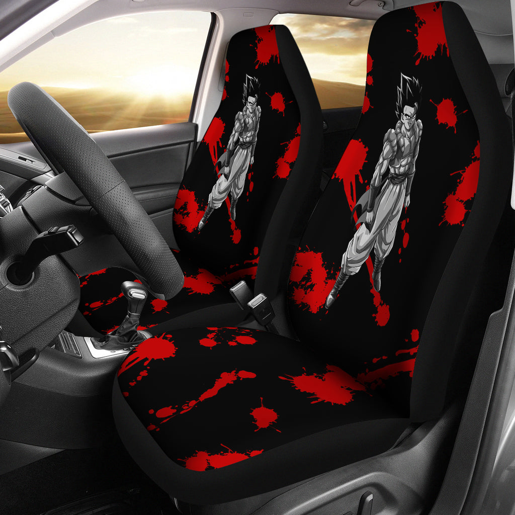 Vegeta Supper Saiyan Dragon Ball Z Car Seat Covers Vegeta Blood Car Accessories Ci0810