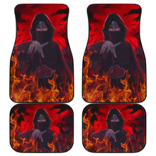 Load image into Gallery viewer, Itachi Dark Fire Naruto Car Floor Mats Akatsuki Anime Car Accessorries Ci101903