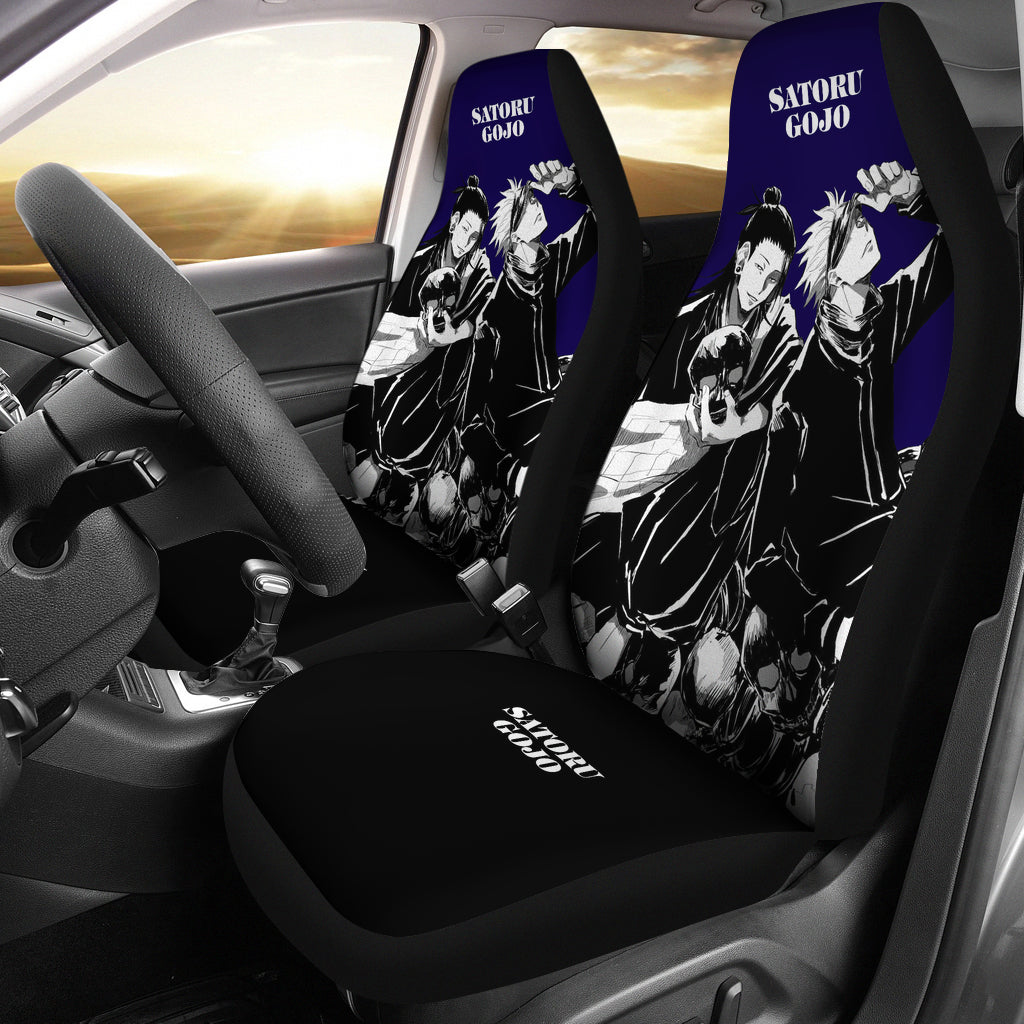 Satoru Gojo & Suguru Geto Jujutsu KaiSen Car Seat Covers Anime Fan Gift Ci0628