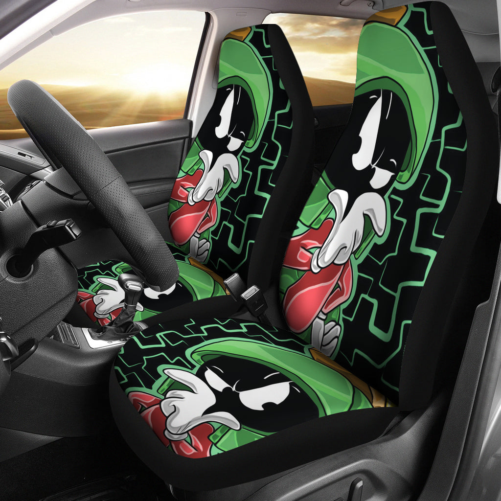 Marvin The Martian Car Seat Covers Custom For Fan Ci221118-03