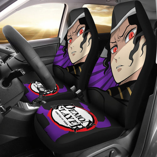 Demon Slayer Anime Seat Covers Demon Slayer Muzan Car Accessories Fan Gift Ci011504