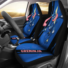 Load image into Gallery viewer, Greninja Pokemon Car Seat Covers Style Custom For Fans Ci230118-03