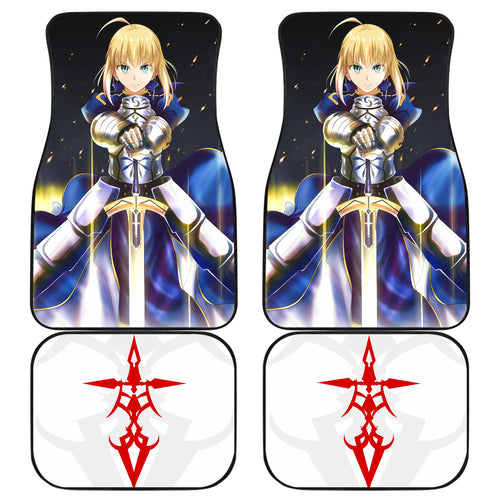 Saber Fate Stay Night Car Floor Mats Car Accessories Ci220505-02