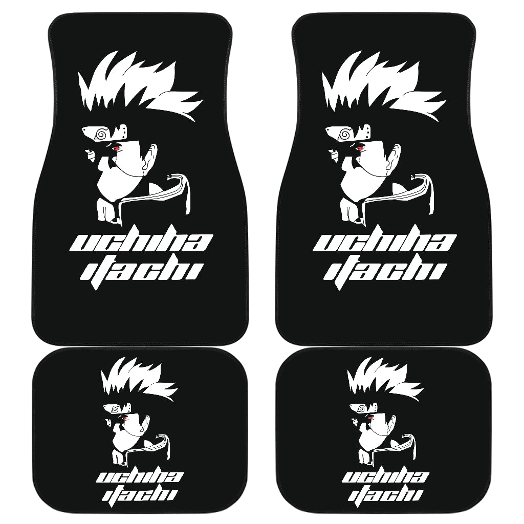 Itachi Uchiha Naruto Car Floor Mats Akatsuki Anime Car Accessorries Ci101804