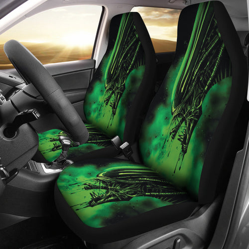 The Alien Creature Car Seat Covers Alien Car Accessories Custom For Fans Ci22060306
