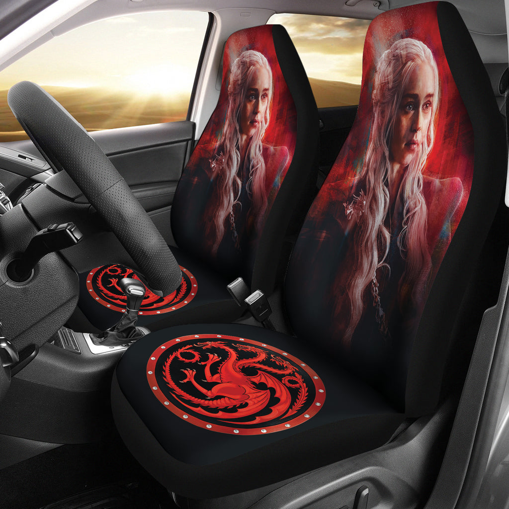 Daenerys Targaryen Car Seat Covers Game Of Thrones Car Accessories Ci221014-04