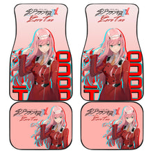 Load image into Gallery viewer, Zero Two Anime Girl Car Floor Mats Fan Gift Ci0716