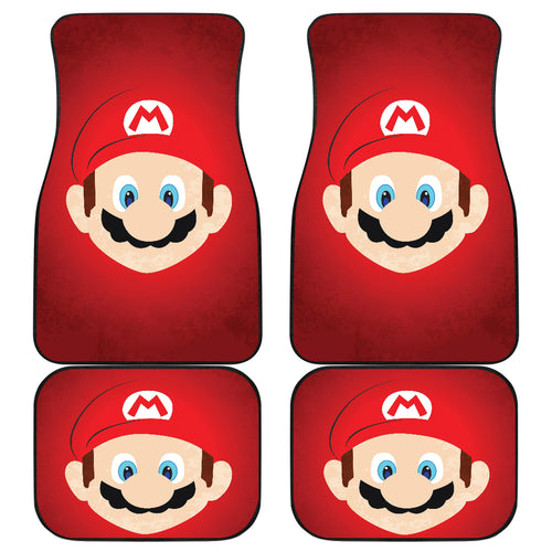 Super Mario Car Floor Mats Custom For Fans Ci221220-01