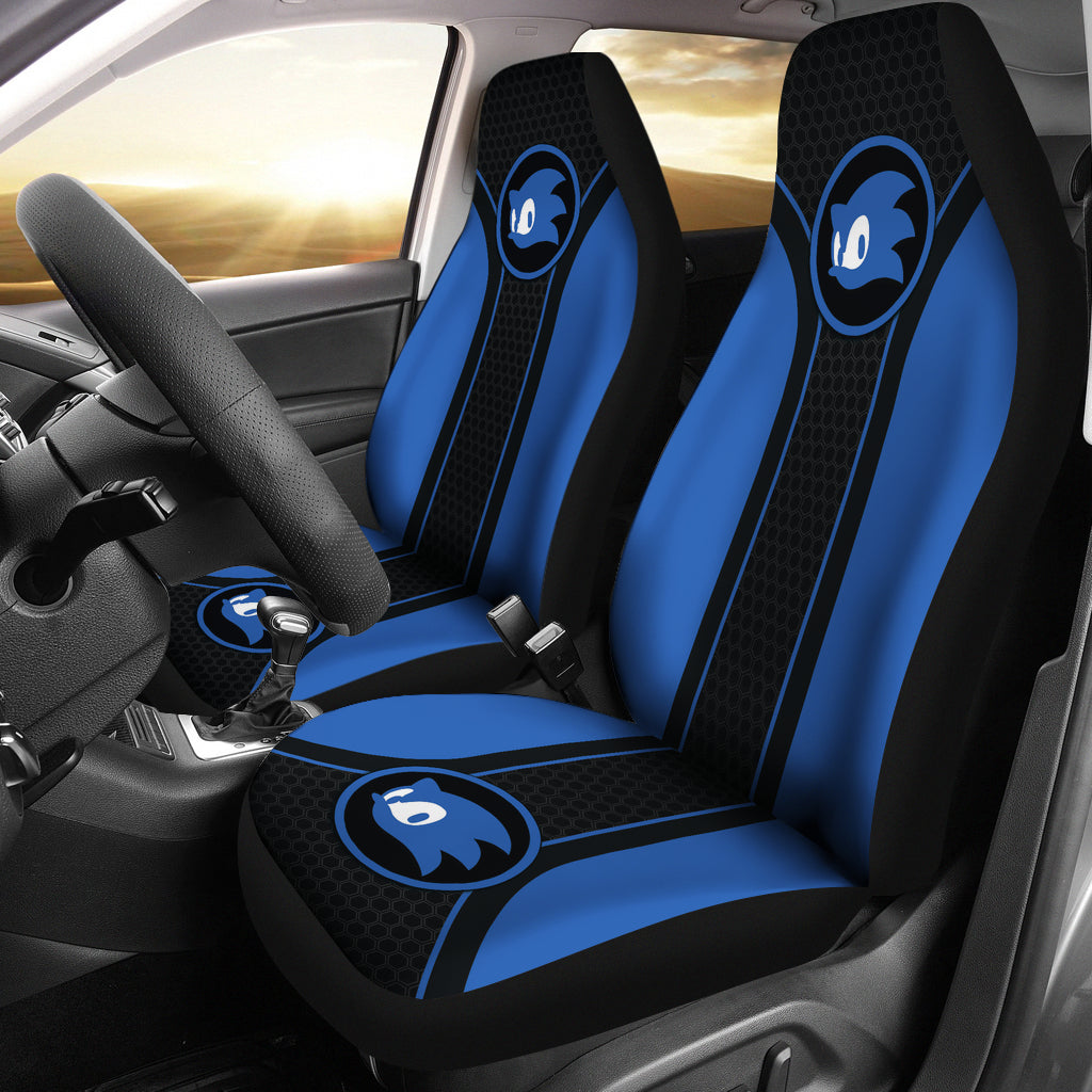 Sonic Logo Car Seat Covers Custom For Fans Ci221229-05