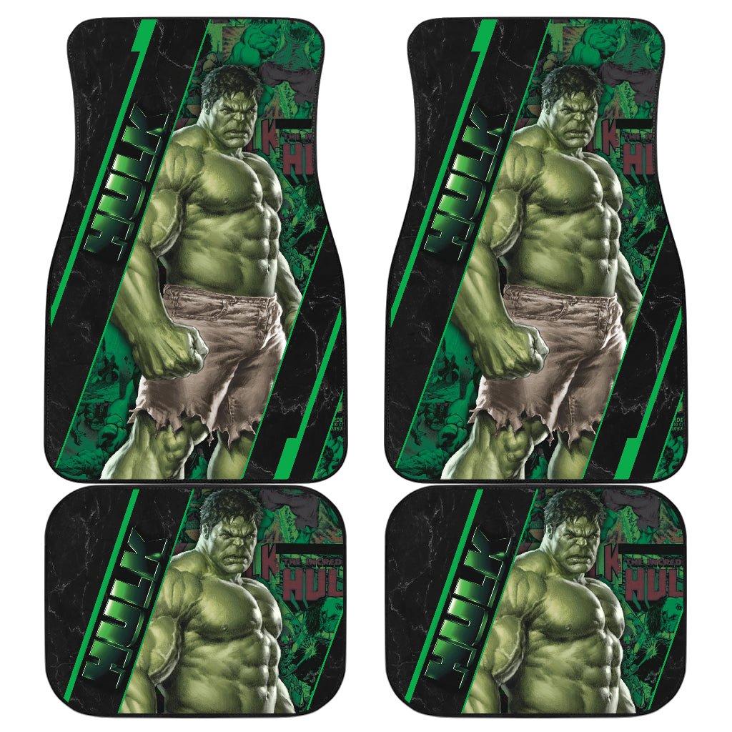 Hulk Car Floor Mats Custom For Fans Ci221226-07