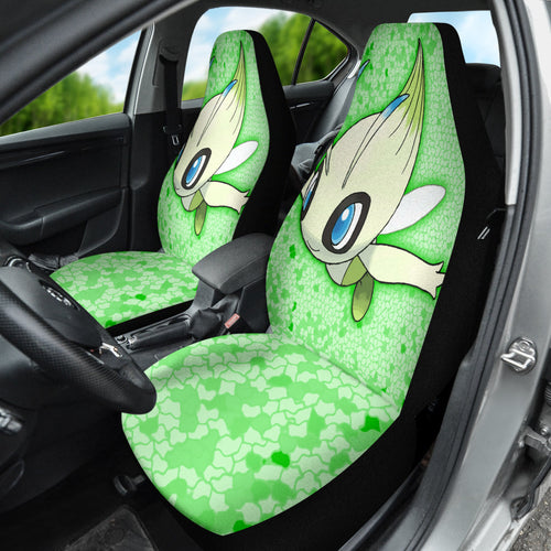 Celebi Green Pokemon Car Seat Covers Style 3 213001