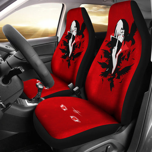 Itachi Seat Covers Akatsuki Naruto Anime Car Seat Covers Ci101803
