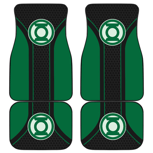Green Latern Logo Car Floor Mats Custom For Fans Ci230105-09a