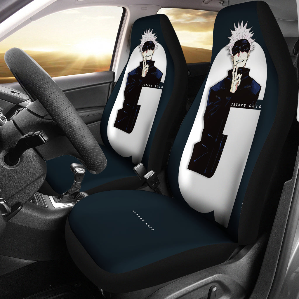 Satoru Gojo G Spreme Jujutsu KaiSen Car Seat Covers Anime Ci0626