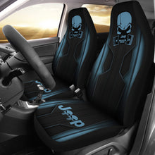 Load image into Gallery viewer, Jeep Skull Anvil Car Seat Covers Car Accessories Ci220602-07